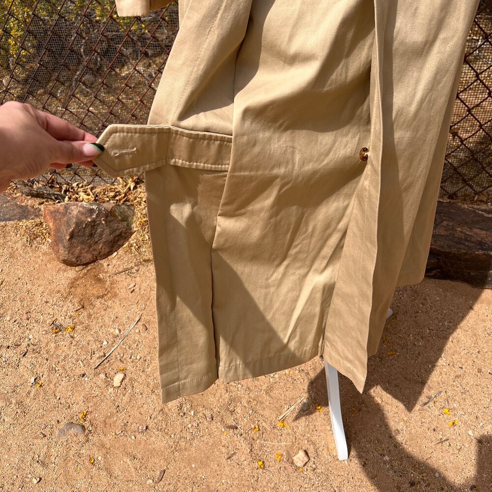 Worthington Tan Trench Coat - Picture 6 of 9